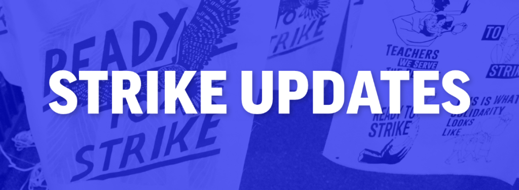 Full-Day Programming for PAT&nbsp;Strike